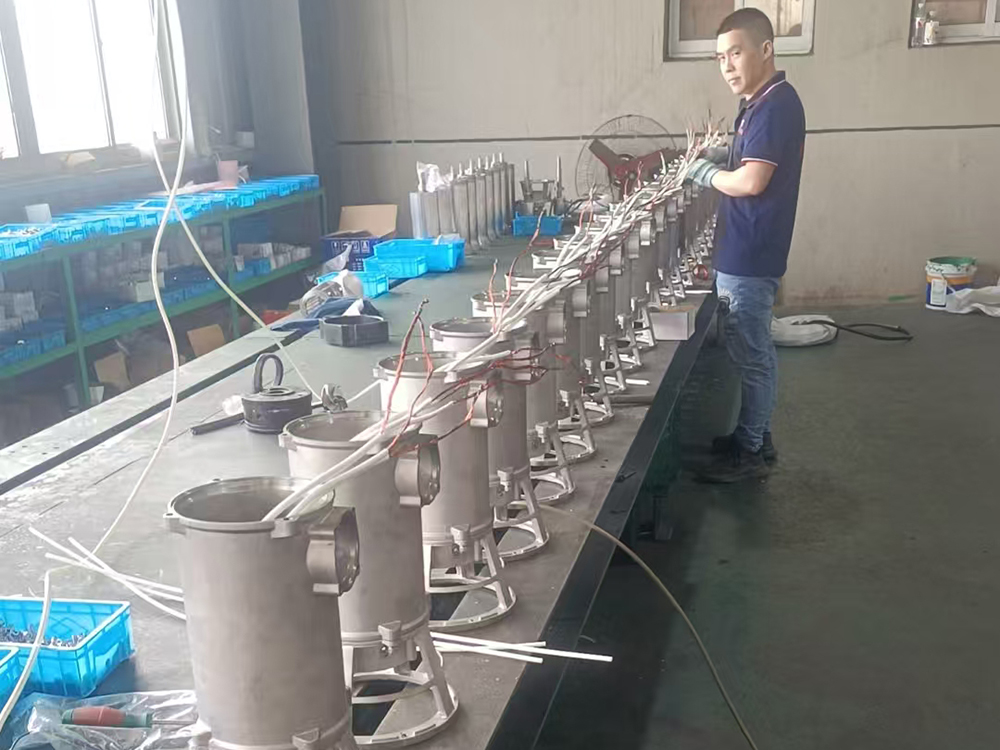 永磁泵的生产车间